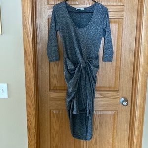 Knot waist dress